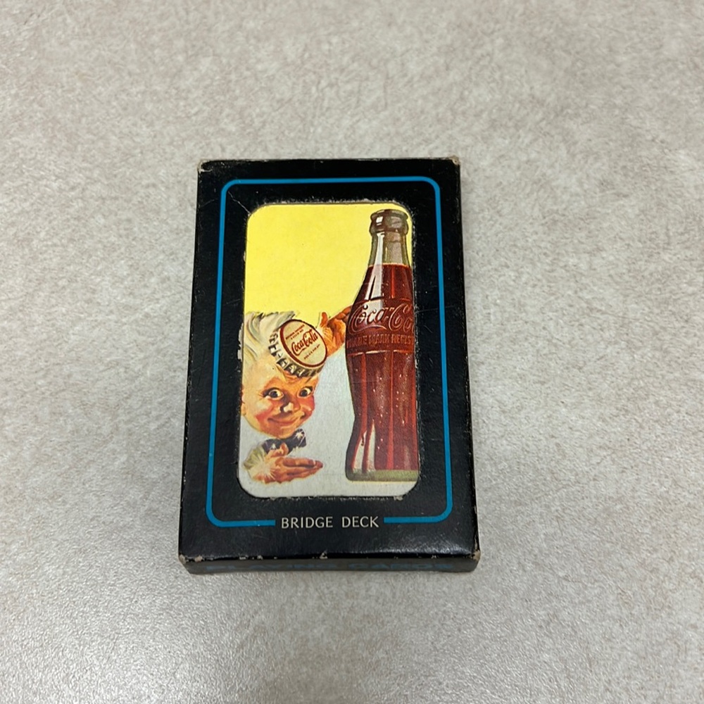 Coca Cola playing cards